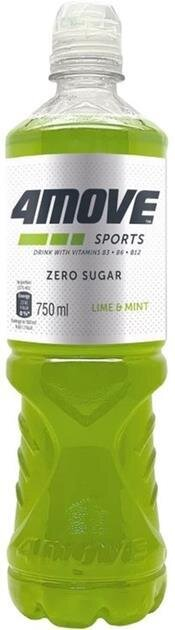 Ізотонік 4Move Isotonic Sports Drink м'ята і лайм, без цукру, 750 мл