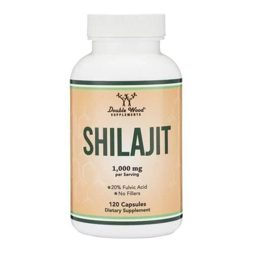 Мумійо Double Wood Shilajit Resin 1000 мг, 120 капсул