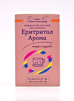 Еритритол Арома порошок по 1,25 г №40 у саше