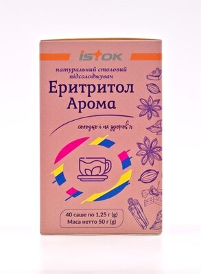 Еритритол Арома порошок по 1,25 г №40 у саше