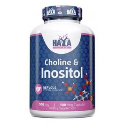 Холін та Інозитол Haya Labs Choline & Inositol 500 мг капсули №100