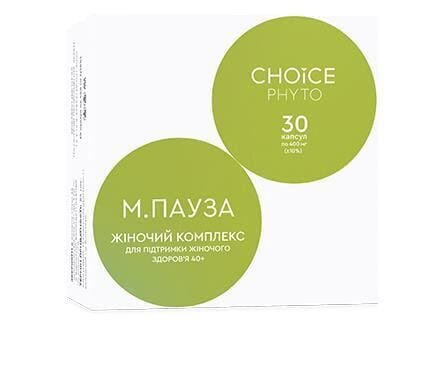 М.пауза Choice Phyto капсули №30