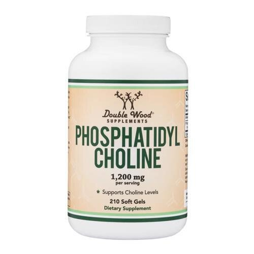 Фосфатидилхоліновий комплекс Double Wood Phosphatidylcholine Complex 1200 мг, 210 гелевих капсул