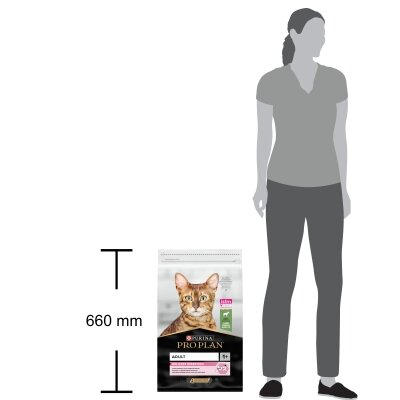 Корм сухий для дорослих котів Purina Pro Plan Delicate Lamb зі смаком ягняти, 10 кг