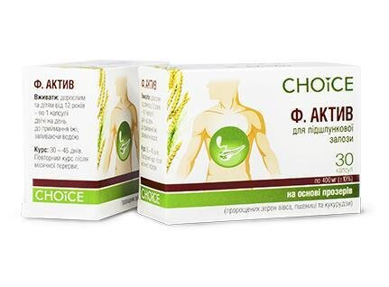 Ф.актив Choice Phyto капсули №30