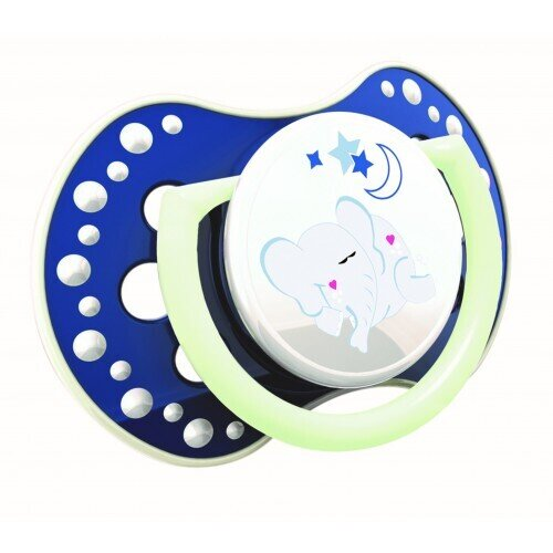 Пустушка силіконова Lovi Night & Day динамічна, 22/810boy, 3-6 місяців, 2 шт