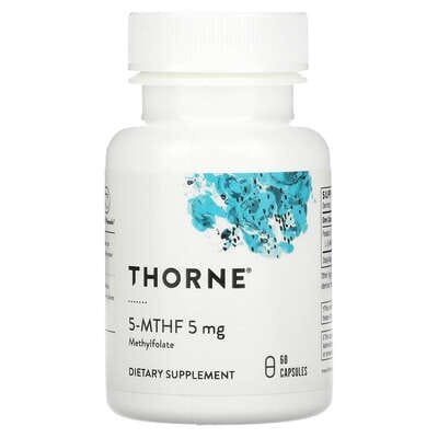 Метилфолат 5-МТГФ Thorne Research 5-MTHF 5 мг капсули №60