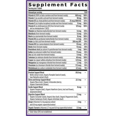 Мультивітаміни для чоловіків 40+ New Chapter One Daily Every Man's Multivitamin, 72 таблетки