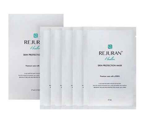 Маска тканинна для обличчя Rejuran Skin Protection Mask доглядаюча, 5 х 27 мл