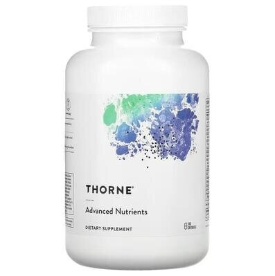 Мультивітаміни екстра Thorne Research Advanced Nutrients, 240 вегетаріанських капсул