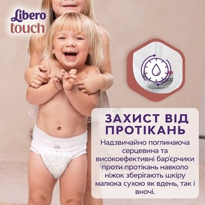 Підгузки-трусики Libero Touch Pants розмір 3, 5-9 кг, 36 шт