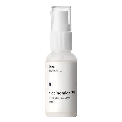 Сироватка для обличчя Sane Niacinamide 7% проти токсинів з ніацинамідом, 30 мл