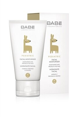 Крем дитячий Babe Laboratorios Pediatric зволожуючий для обличчя із захисними властивостями, 50 мл