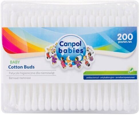 Ватні палички Canpol Babies 3/114 дитячі, 200 шт
