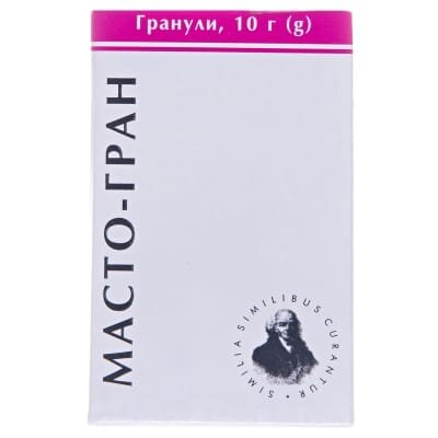 Масто-гран гранули по 10 г у пенал.