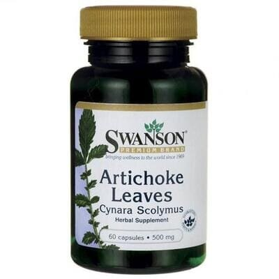 Артишок Swanson Artichoke Leaves капсули по 500 мг №60