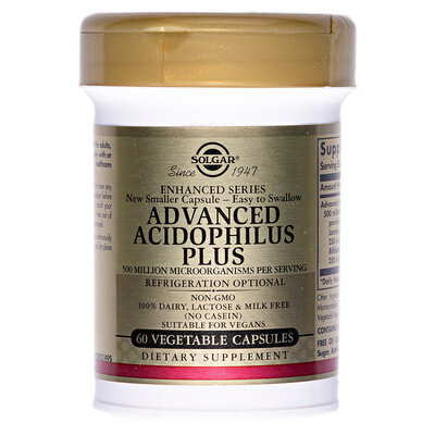 Ацидофілус плюс Solgar Advanced Acidophilus Plus вег. капсули №60
