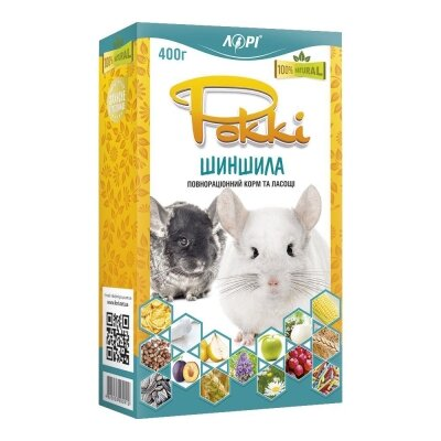 Корм для шиншил Роккі, 400 г