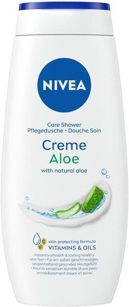 Гель для душу Nivea Крем та алое, 250 мл