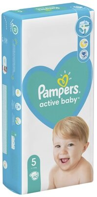 Підгузки дитячі Pampers Active Baby розмір 5, 11-16 кг, 60 шт
