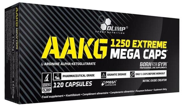 Амінокислота Olimp AAKG Extreme Mega Caps, 120 капсул