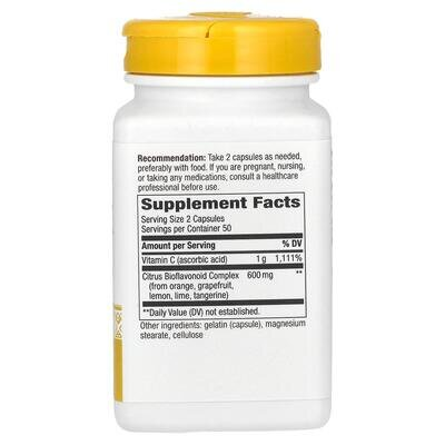 Вітамін С Nature's Way Vitamin C 1000 мг, 100 капсул