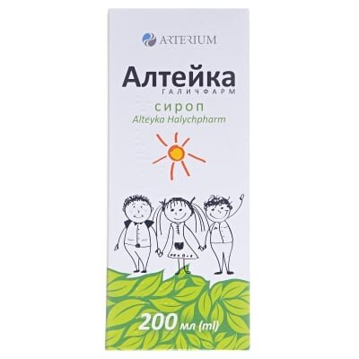Алтейка Галичфарм сироп по 200 мл у флак.