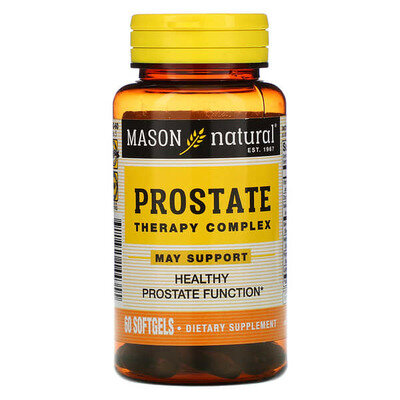 Комплекс терапії простати Mason Natural Prostate Therapy Complex, 60 гелевих капсул