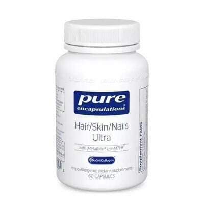 Вітаміни для волосся, шкіри і нігтів Pure Encapsulations Hair/Skin/Nails Ultra, 60 капсул