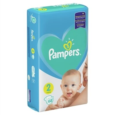 Підгузки дитячі Pampers Active Baby розмір 2, 4-8 кг, 68 шт