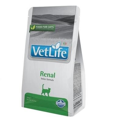 Корм сухий Farmina Vet Life Renal для котів для підтримки функції нирок, 400 г