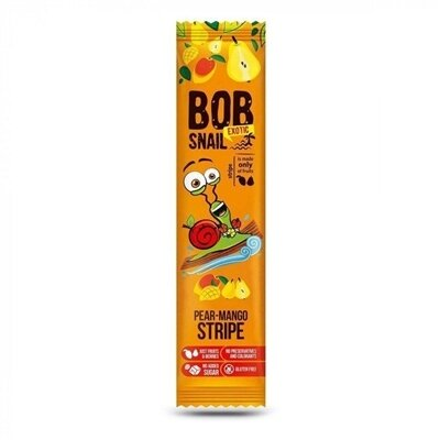 Цукерки Bob Snail Stripe натуральні хурма, 14 г