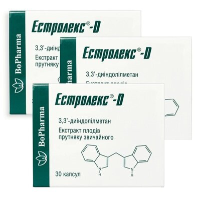 Естролекс-D капсули №90 (30х3)