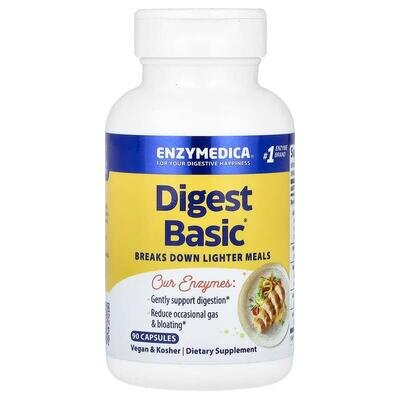 Травні ферменти Enzymedica Digest Basic, 90 капсул