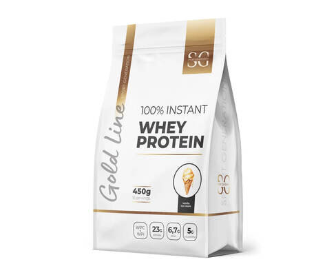 Протеїн Sport Generation Gold Premium 100% Instant Whey Protein (WPC+WPI) Vanilla - Ice Cream, 900 г
