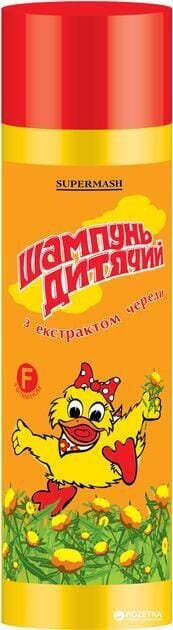 Шампунь дитячий Supermash Кря-кря з екстрактом причепи, 250 мл