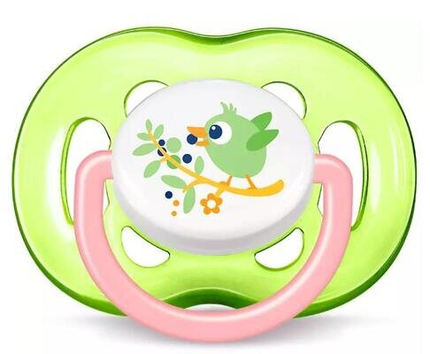 Пустушка силіконова Philips Avent Freeflow SCF186/25, з 18 місяців, 2 шт