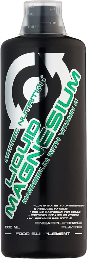 Мінеральний комплекс Scitec Nutrition Liquid Magnesium Pineapple Orange, 1000 мл