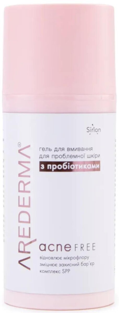 Гель для вмивання Аредерма Acne Free для проблемної шкіри, 100 мл