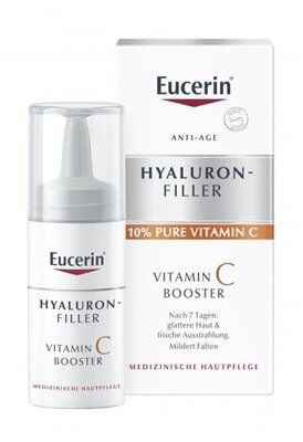 Концентрат Eucerin Hyaluron Filler + 3x Effect 10% вітамін С бустер (83509), 8 мл