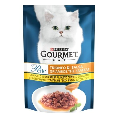Корм вологий Purina Gourmet Perle Mini Fillets Chicken з куркою, 85 г
