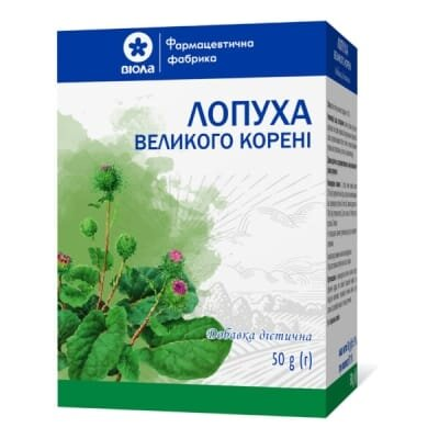 Лопуха великого коріння по 50 г у пач.