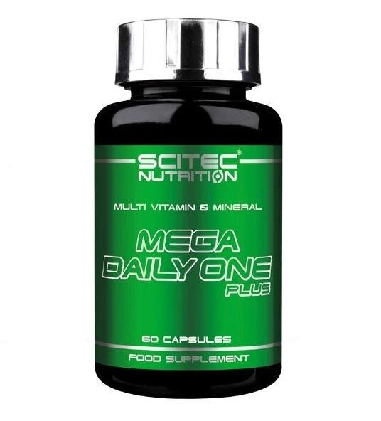 Вітаміни Scitec Nutrition Mega Daily One Plus, 60 капсул