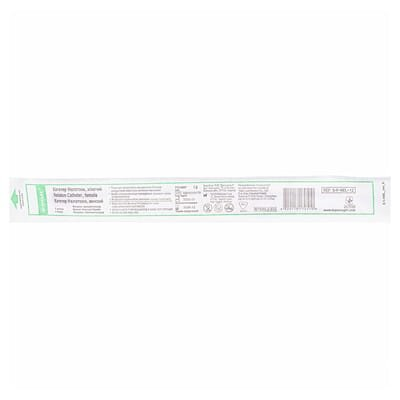 Катетер урологічний Medicare Nelaton Catheter female типу Нелатон жіночий, 12 Fr, білий, 1 штука