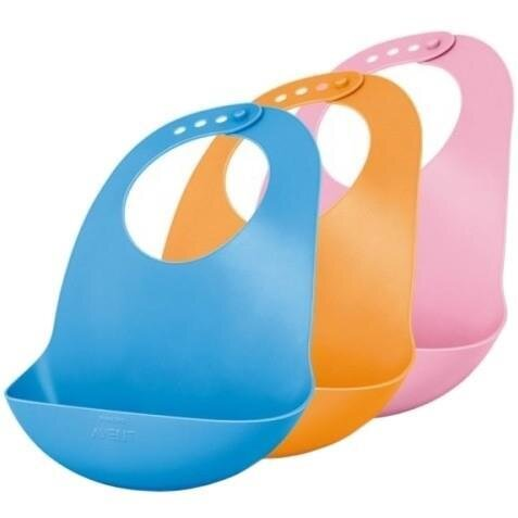 Нагрудник Philips Avent SCF736/00 для годування зі спеціальною кишенею для крихт від 6 місяців