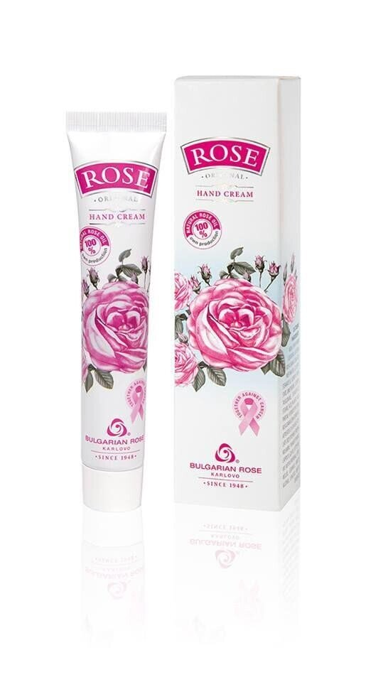 Крем для рук Bulgarian Rose Karlovo Rose Original з олією троянди, 50 мл