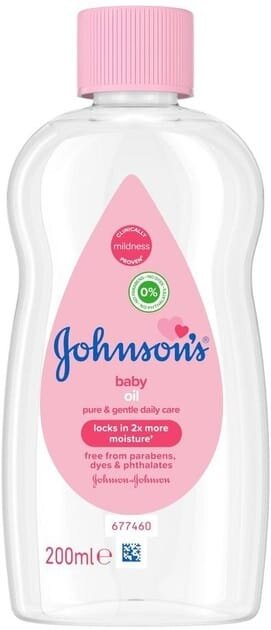 Олійка дитяча для тіла Johnson's Baby, 200 мл