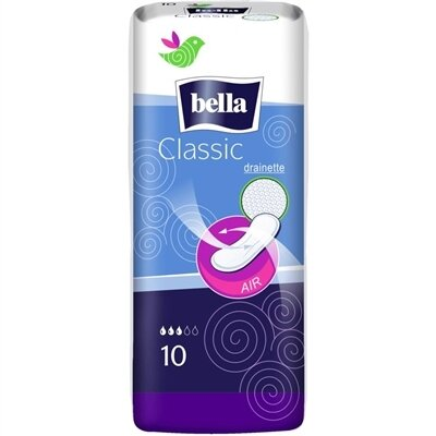 Прокладки гігієнічні Bella Classic Drainette, 10 шт