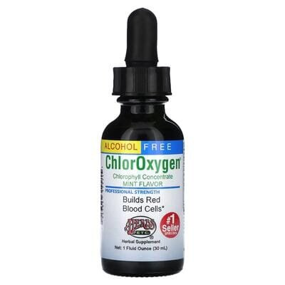 Концентрат хлорофілу Herbs Etc ChlorOxygen зі смаком м'яти без спирту, 30 мл
