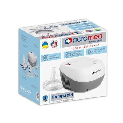 Інгалятор (небулайзер) Paramed Compact Plus компресорний